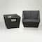 Household Essentials Polka Dot Fabric Tapered Storage Bins, 2ct.